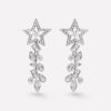 Chanel Comète Étoile Filante J4124 Earrings 18k White Gold Diamonds 1