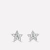 Chanel Comète Géode J0464 Earrings Small Version 18k White Gold Diamonds 1