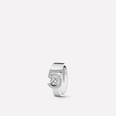 Chanel Eternal N°5 Ring J12002 18k White Gold Diamonds 1