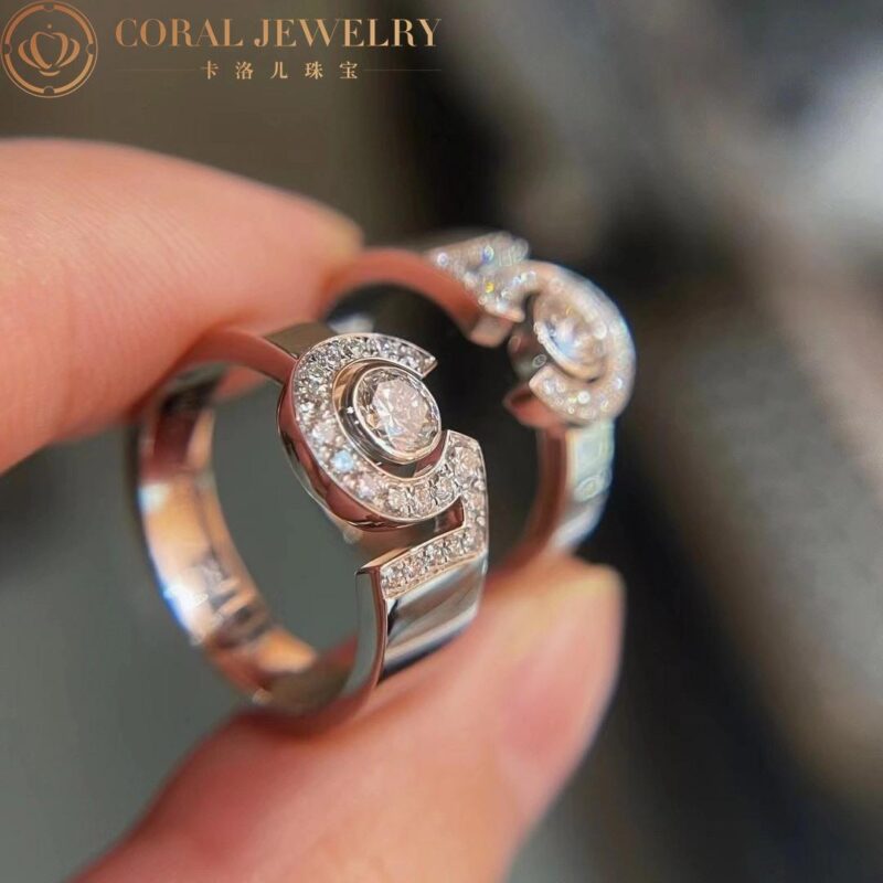 Chanel Eternal N°5 Ring J12002 18k White Gold Diamonds 3