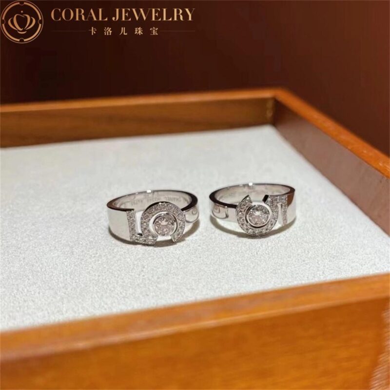 Chanel Eternal N°5 Ring J12002 18k White Gold Diamonds 4