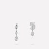 Chanel Eternal N°5 J11992 Transformable Earrings 18k White Gold Diamonds 1