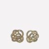 Chanel Fil de J2672 Camélia Earrings 18k Rose Gold Diamonds 1