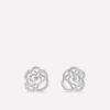 Chanel Fil de Camélia Earrings J2672 18k White Gold Diamonds 1