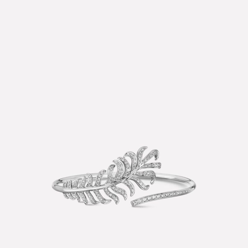 Chanel Plume De J4061 Chanel Bracelet 18k White Gold Diamonds 1