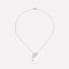 Chanel Plume De J10815 Chanel Necklace 18k White Gold Diamonds 1