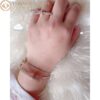 Chanel Ruban J11864 Bracelet 18k Beige Gold Diamonds 5