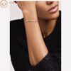 Chanel Ruban J11864 Bracelet 18k Beige Gold Diamonds 4