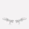 Chanel Ruban Earrings J11150 18k White Gold Diamonds 1