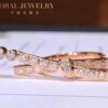 Chanel Ruban Ring j11863 18k Beige Gold Diamonds 4