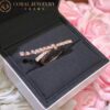 Chanel Ruban Ring j11863 18k Beige Gold Diamonds 2