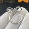 Chanel Ruban Ring 18k J4543 White Gold Center Diamond Diamonds 4