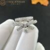 Chanel Ruban Ring J11149 18k White Gold Diamonds 3