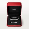 Cartier Love Bracelet N6710817 Small Model Paved Diamonds White Gold 10