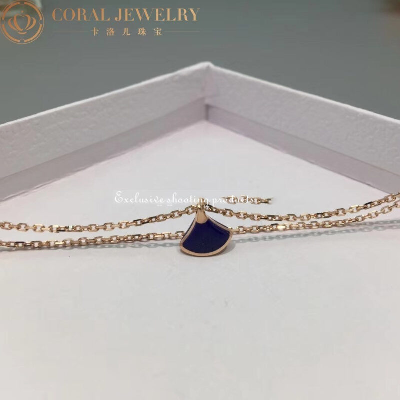 Bulgari 350712 Divas’ Dream Bracelet Rose Gold Lapis lazuli Bracelet 3