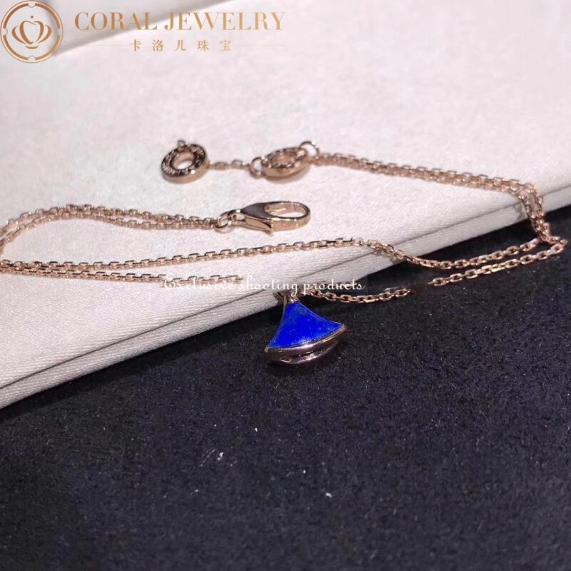 Bulgari 350712 Divas’ Dream Bracelet Rose Gold Lapis lazuli Bracelet 7