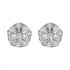 Bulgari Divas 350785 Dream Earrings Pave Diamonds OR857273 18K White Gold 1