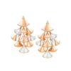 Bulgari Divas Dream 348363 Earrings Rose Gold Diamonds with Mother of Pearl OR856468 1