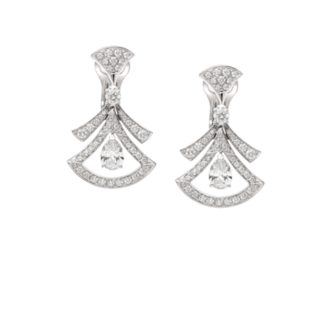 Bulgari 358221 Divas’ Dream Earrings White Gold Diamonds 1