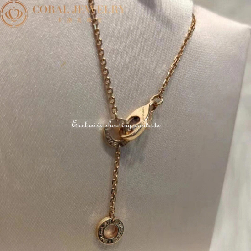 Bulgari Divas’ Dream 350062 Necklace Rose Gold Mother-of-pearl and Diamonds 8