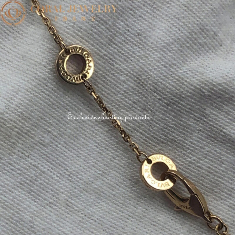 Bulgari Divas’ Dream 350062 Necklace Rose Gold Mother-of-pearl and Diamonds 2