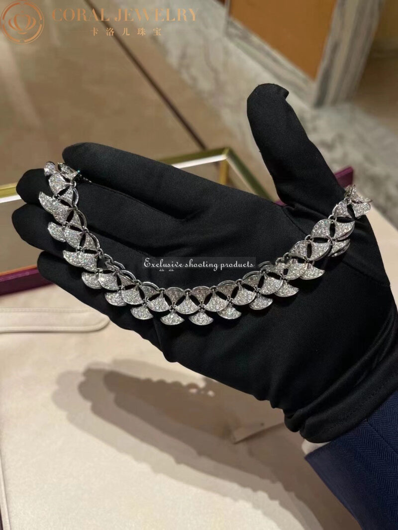 Bulgari Divas’ Dream 349444 Necklace White Gold and Diamond High Jewelry CL856912 3