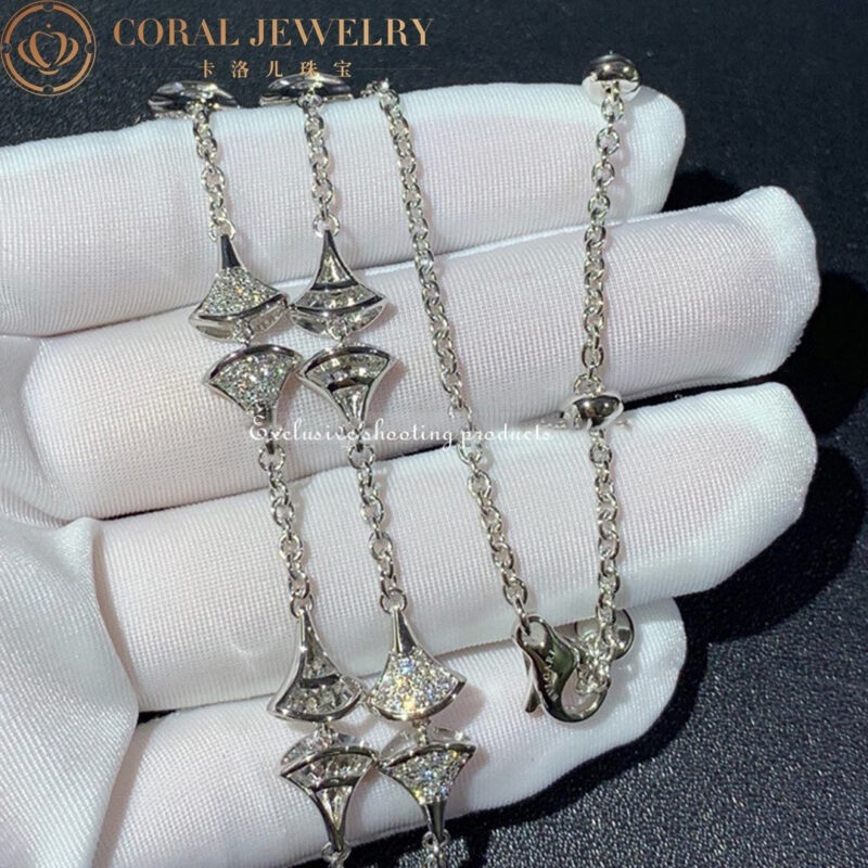 Bulgari Divas’ Dream 348362 Necklace White Gold Set Diamonds CL856465-1 2