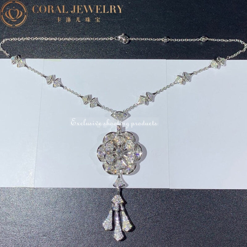 Bulgari Divas’ Dream 348362 Necklace White Gold Set Diamonds CL856465-1 6