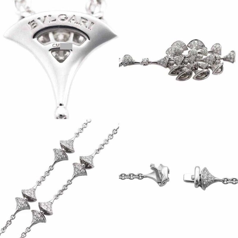 Bulgari Divas’ Dream 348362 Necklace White Gold Set Diamonds CL856465 6