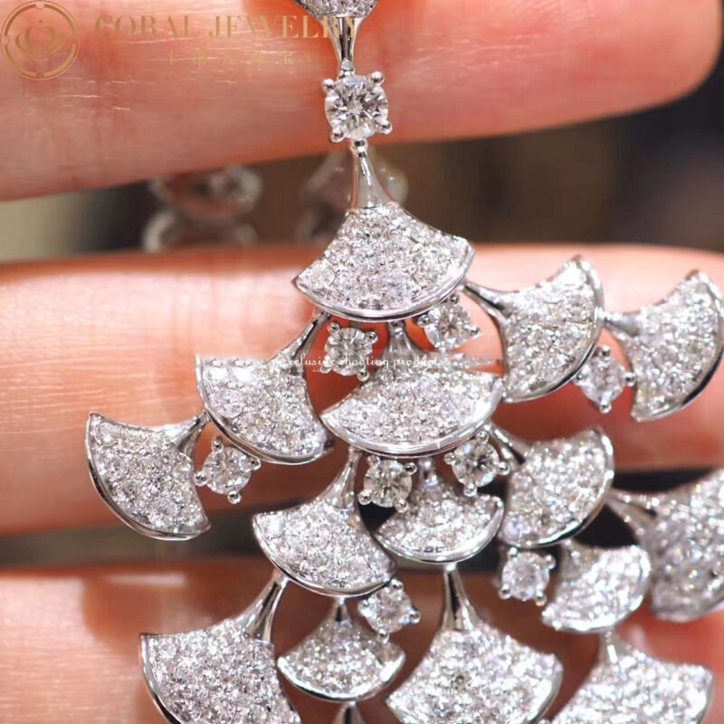 Bulgari Divas’ Dream 348362 Necklace White Gold Set Diamonds CL856465 16