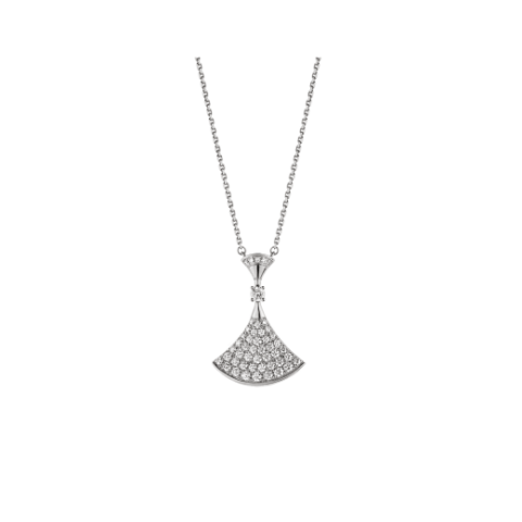Bulgari Divas’ Dream 350066 Necklace White Gold Set Diamonds 1