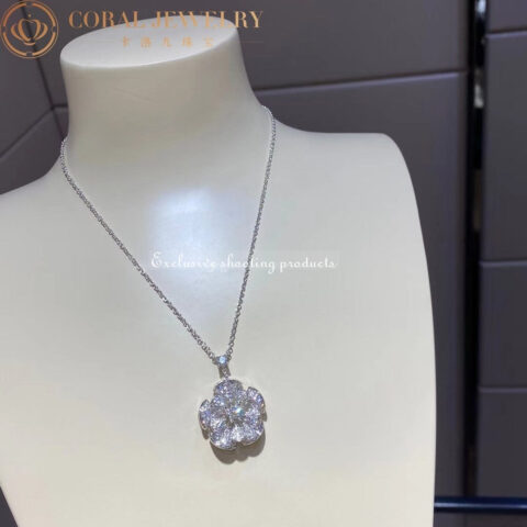Bulgari Divas’ Dream 350854 Necklace White Gold Set Diamonds CL857316 7