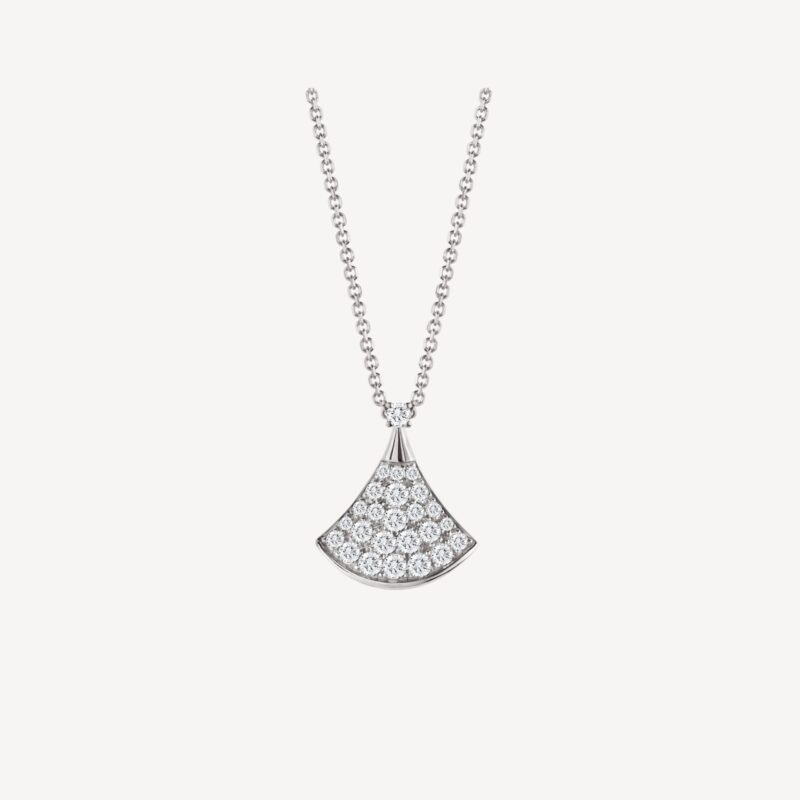 Bulgari Divas’ Dream 351099 Necklace White Gold Set Diamonds 1