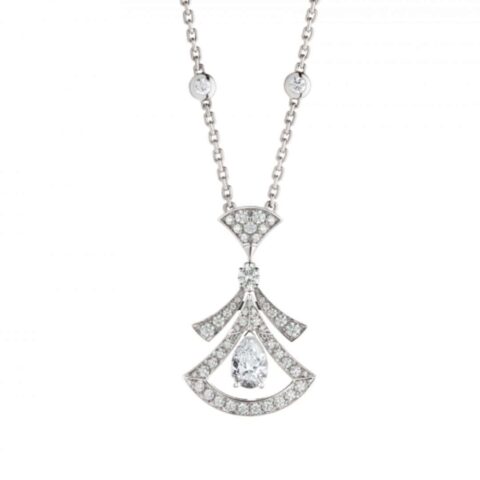 Bulgari Divas’ Dream 358220 Necklace White Gold Set Diamonds 1