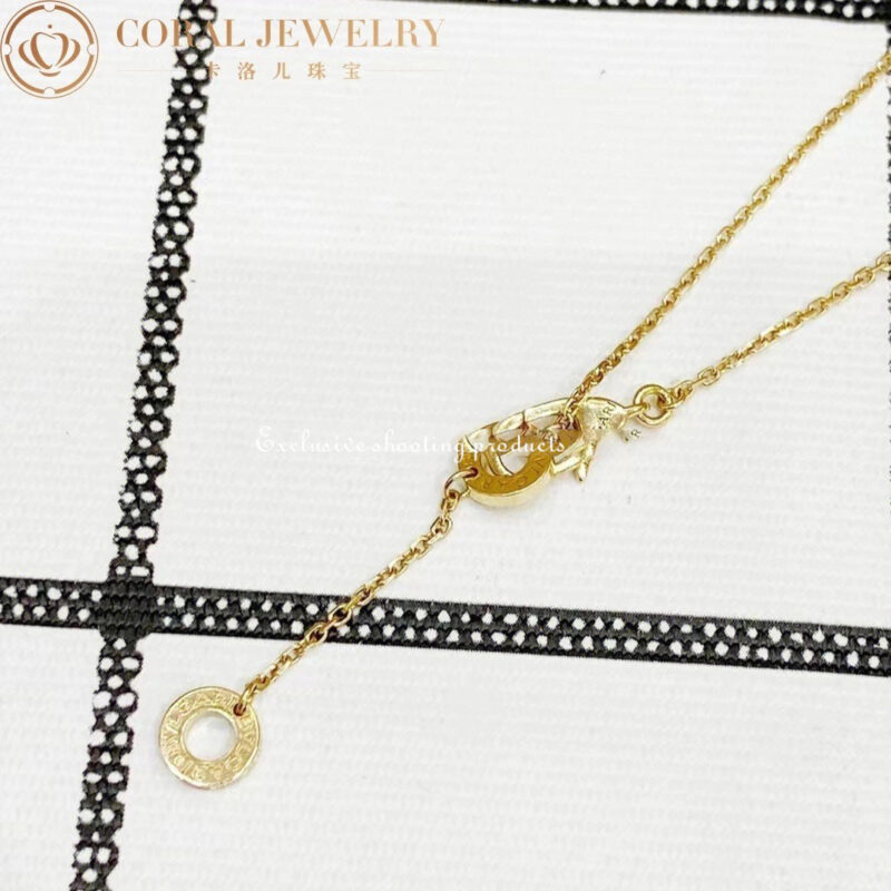 Bulgari Divas’ Dream 358127 Necklace Yellow Gold Malachite and Diamonds 5