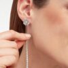 Bulgari Fiorever 358158 Earrings In 18ct White Gold 2
