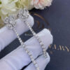 Bulgari Fiorever 358158 Earrings In 18ct White Gold 10