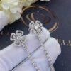 Bulgari Fiorever 358158 Earrings In 18ct White Gold 9