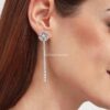 Bulgari Fiorever 358158 Earrings In 18ct White Gold 4