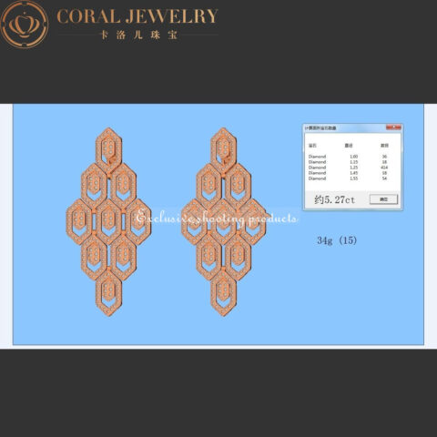 Bulgari Serpenti 353844 18 kt white gold earrings set with pavé diamonds OR857753 6