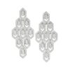 Bulgari Serpenti 353844 18 kt white gold earrings set with pavé diamonds OR857753 1