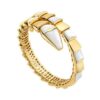 Bulgari Serpenti BR855763 bracelet yellow gold with delicate mother-of-pearl elements 1