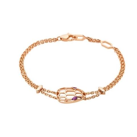 Bulgari BR857739 Serpenti rose gold bracelet 1