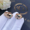 Bulgari Serpenti 352701 Rose Gold & Malachite Earrings 3