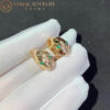 Bulgari Serpenti 352701 Rose Gold & Malachite Earrings 5