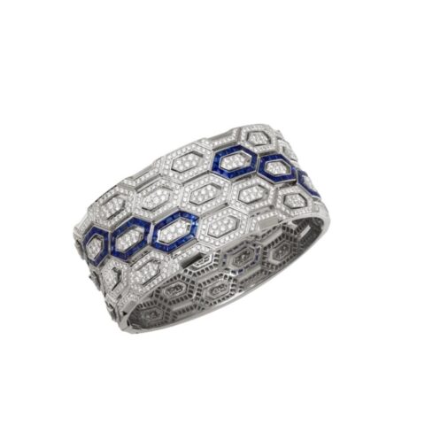 Bulgari 261799 Serpenti Seduttori sapphire and diamond bracelet 1