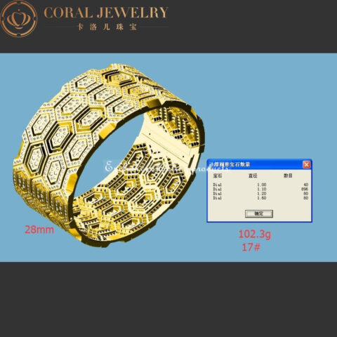 Bulgari 261799 Serpenti Seduttori sapphire and diamond bracelet 2