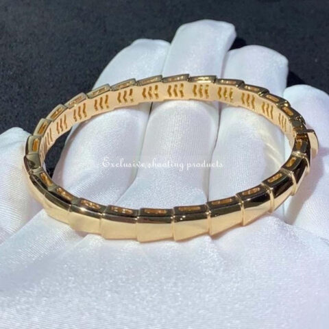 Bulgari Serpenti BR858419-1 Viper Yellow gold bracelet 7