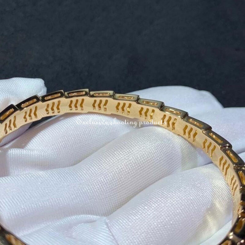 Bulgari Serpenti BR858419-1 Viper Yellow gold bracelet 5