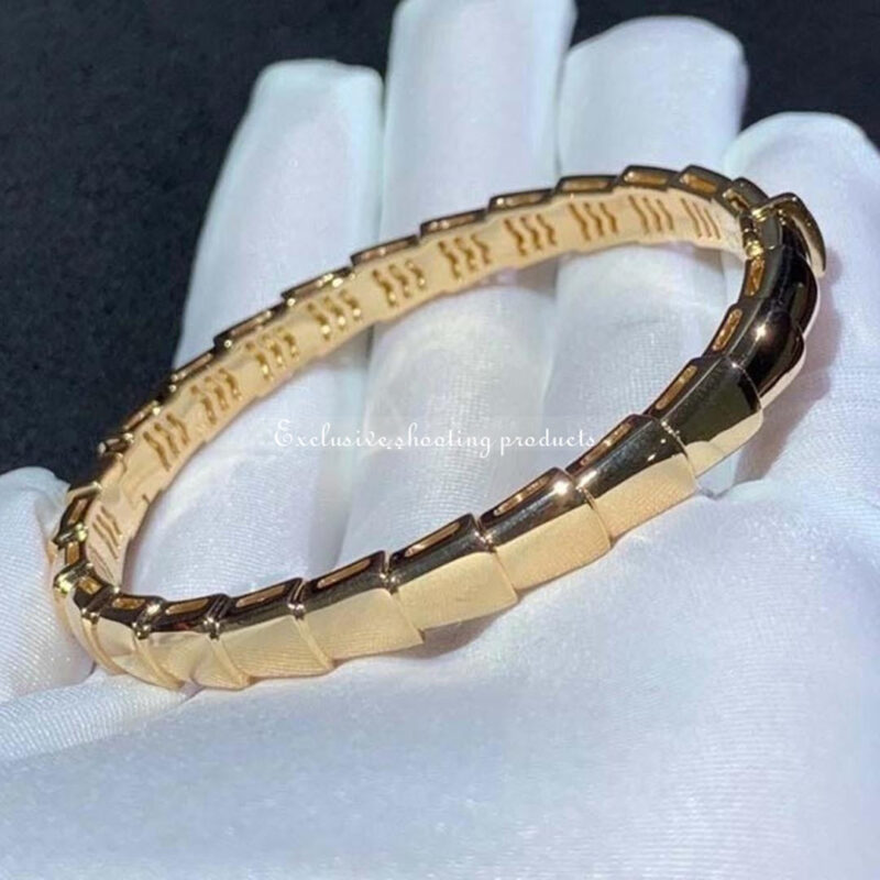Bulgari Serpenti BR858419-1 Viper Yellow gold bracelet 3